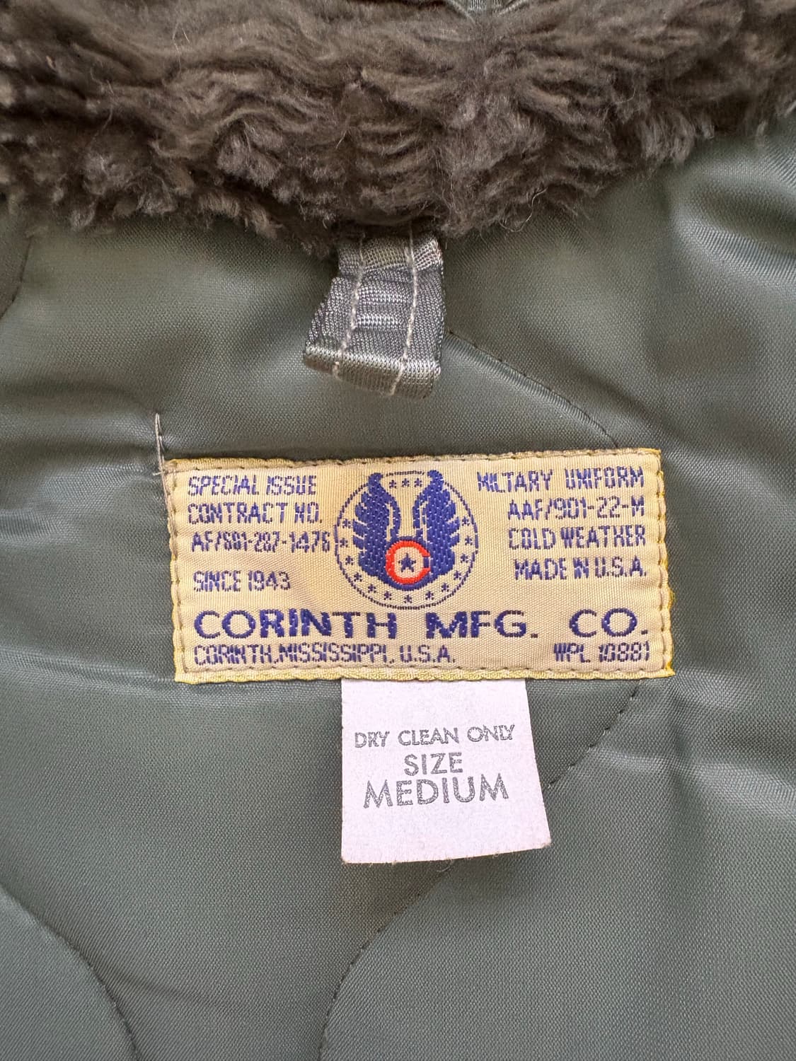 90’s Corinth N-2B Flight Jacket. 상품이미지7