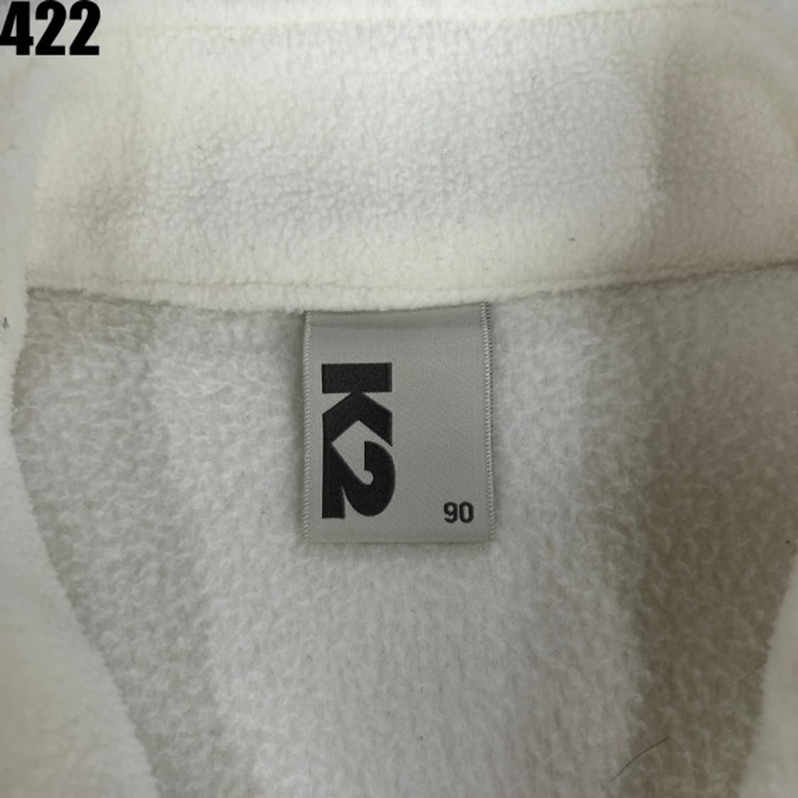K2 화이트 기모 조끼  상품이미지2