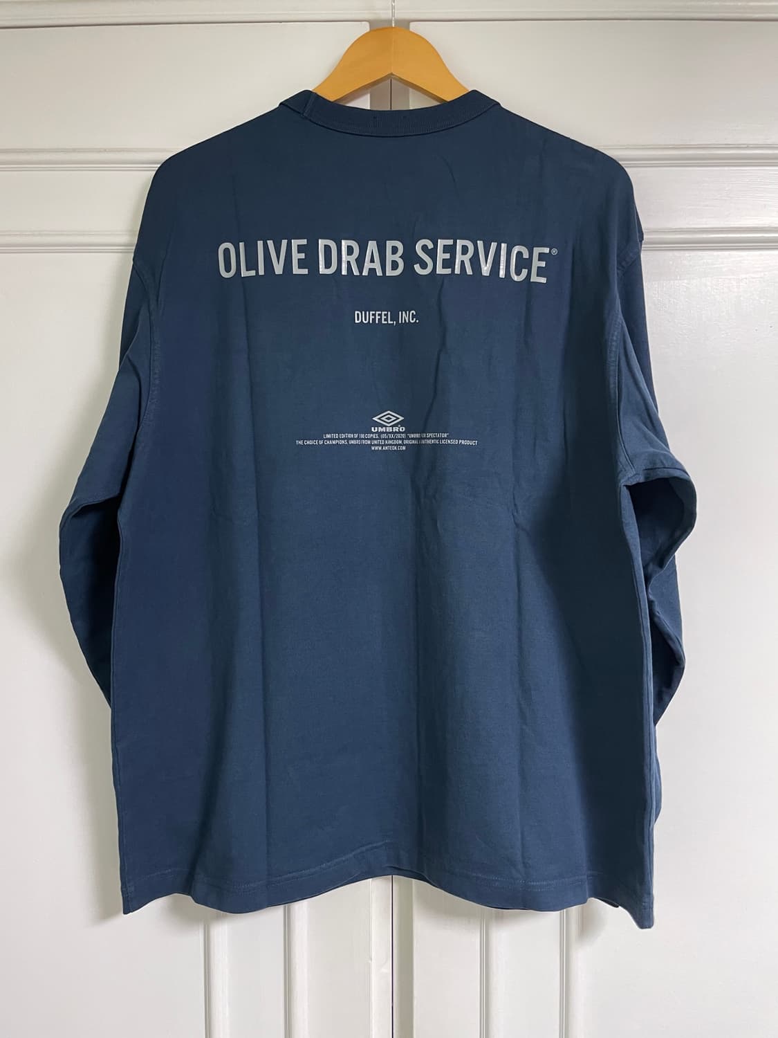 UMBROxSpectator ODS Referee Tee Navy L 상품이미지2
