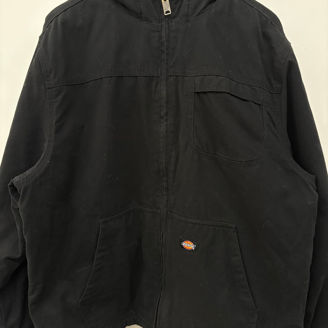 디키즈 블랙 후드 워크 자켓 남/XL 상품이미지2