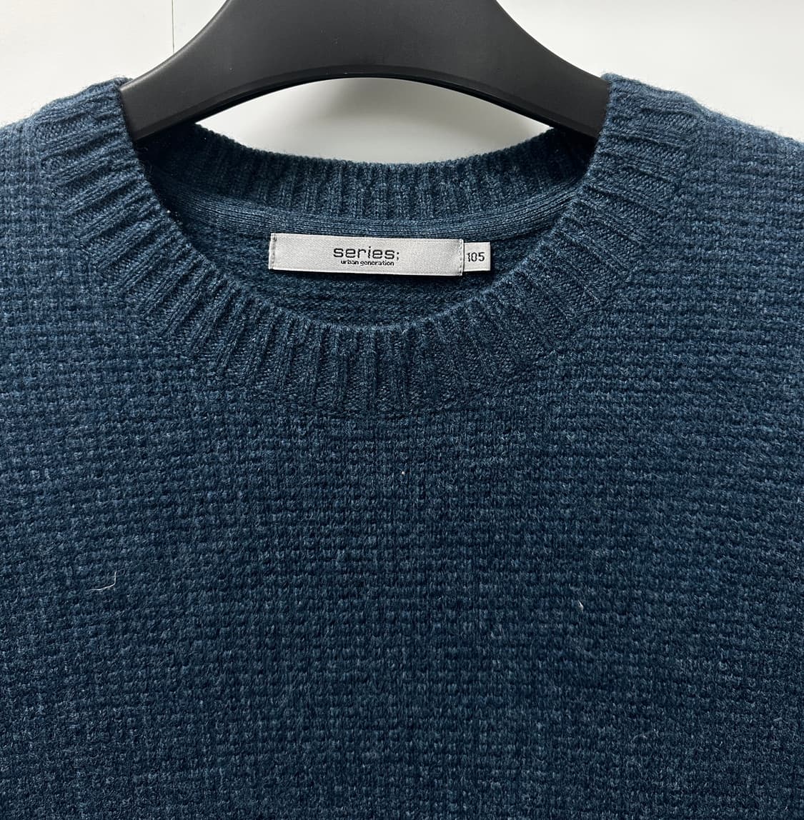 시리즈 남성 울 니트 블루 / 105사이즈 상품이미지3