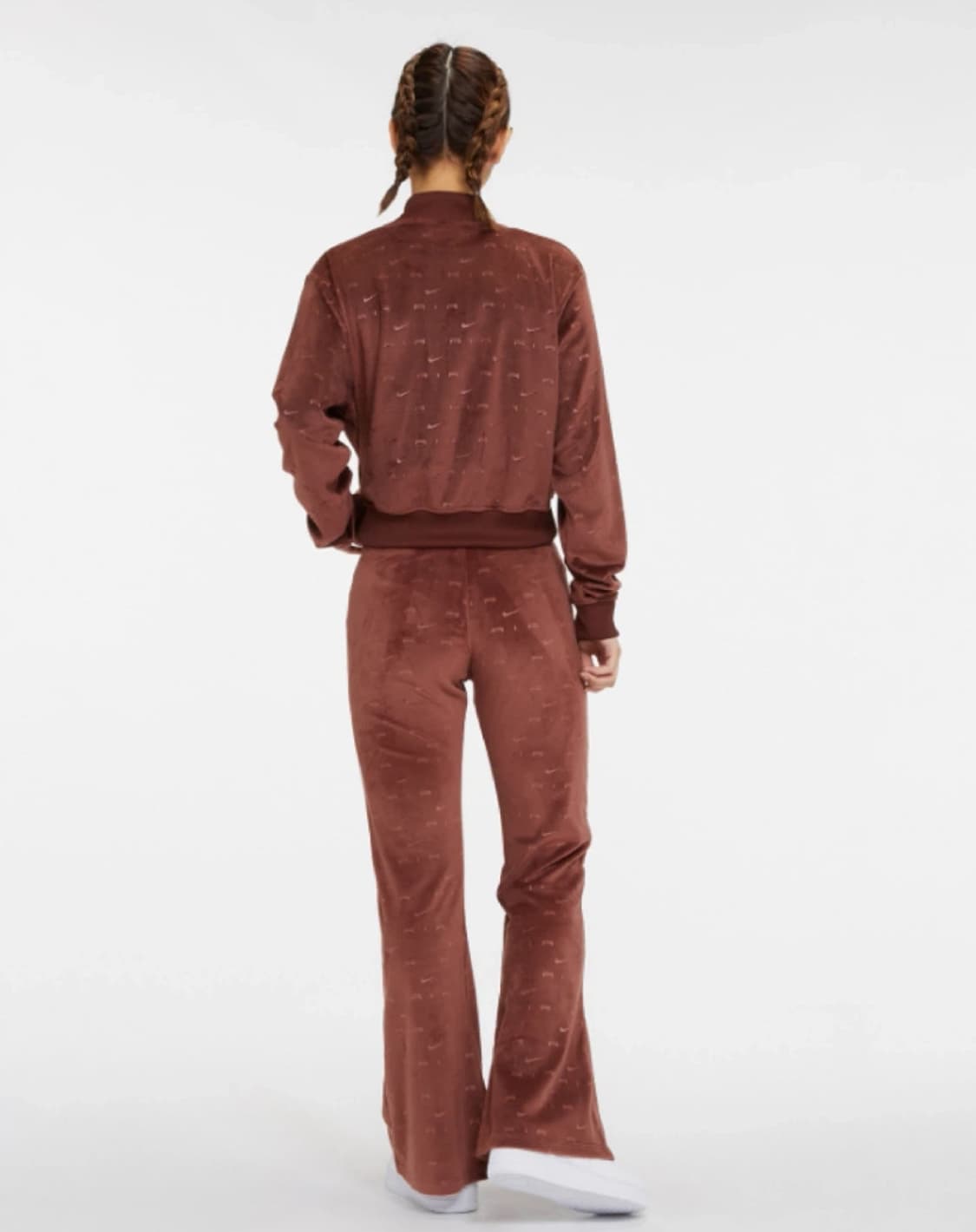 나이키 에어 벨벳 벨루어 트레이닝복 세트 (m) 상품이미지5