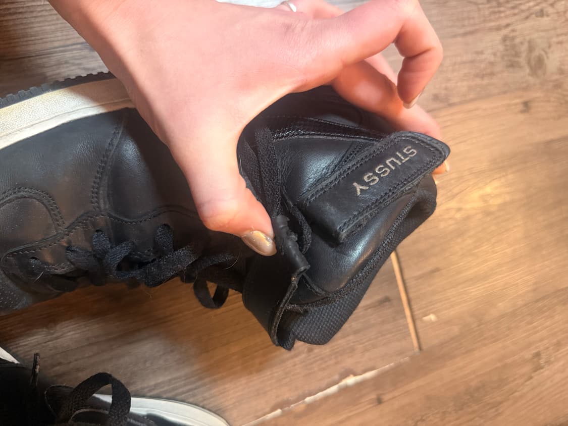 나이키 에어포스1 하이 스투시 블랙 상품이미지8