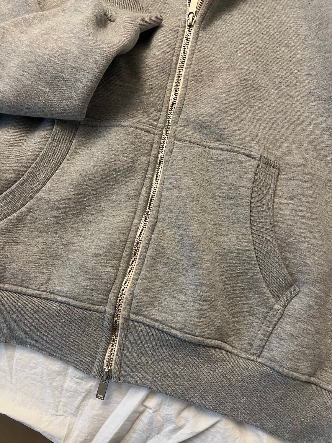 sweatscollective cozy hoodie 후드집업 그레이 M 상품이미지9