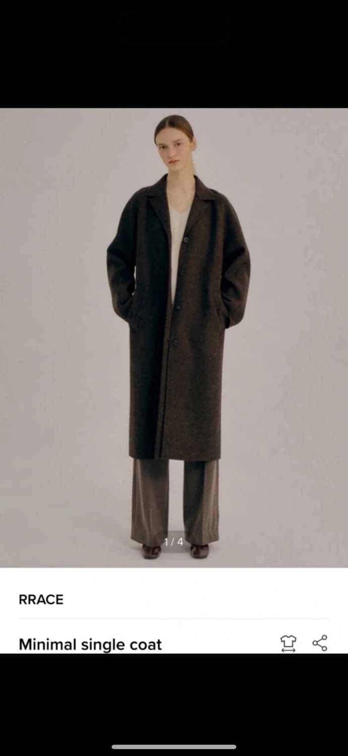 rrace 롱코트 상품이미지1