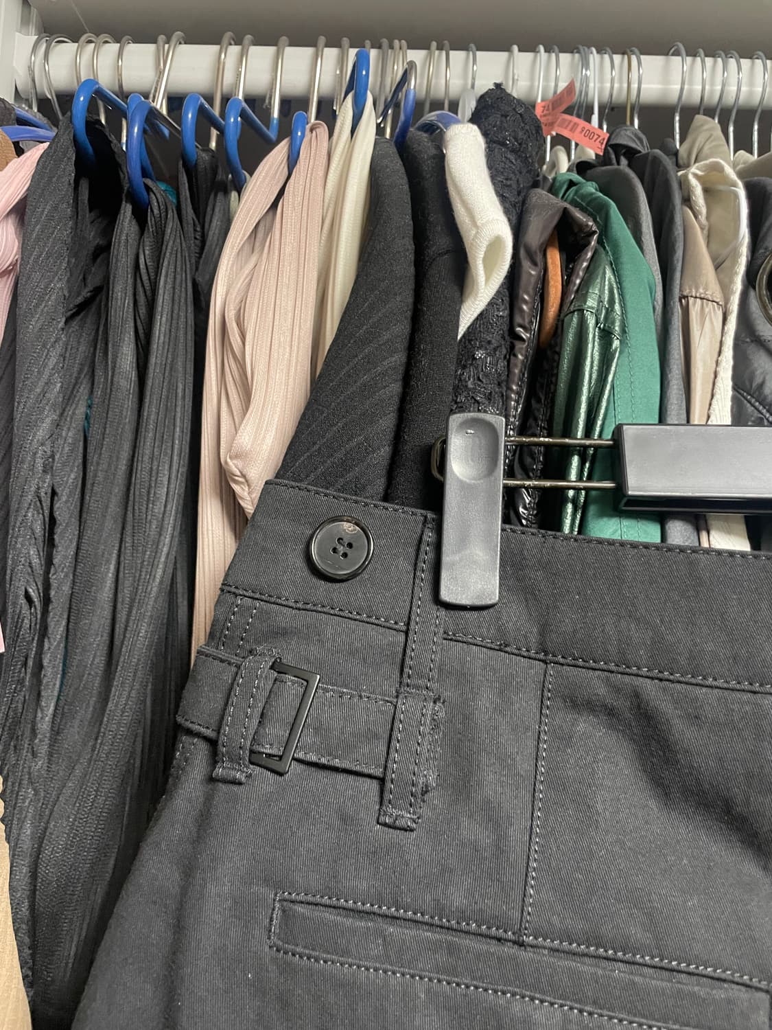 [44] 준지 juun.j 블랙 팬츠 상품이미지4