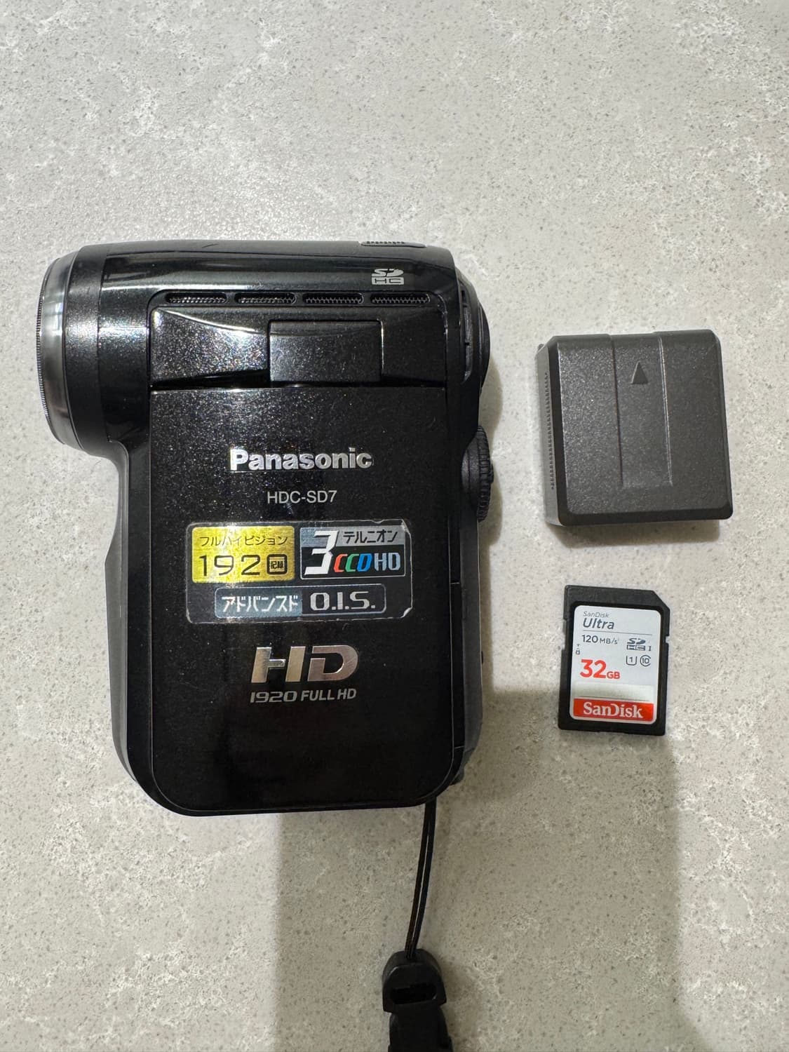 파나소닉 빈티지 캠코더 HDC-SD7 블랙 상품이미지1