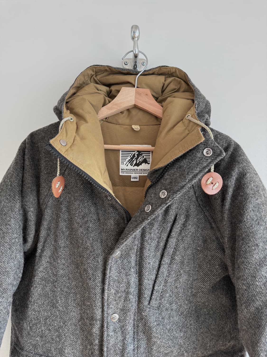 MT.RAINIER DESIGN 트위드 패딩(2way zip) 상품이미지2