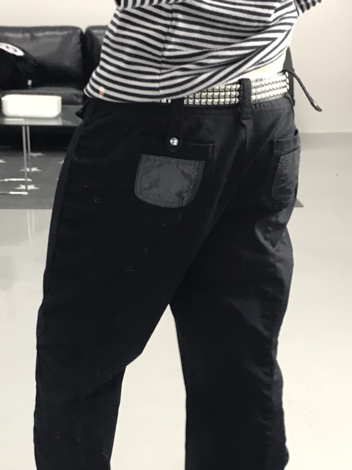 Jpn Black Poly Pants 상품이미지4