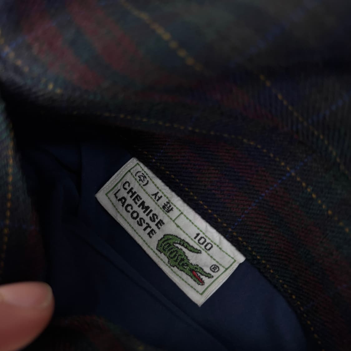 라코스테 양면 블루종 자켓 상품이미지10