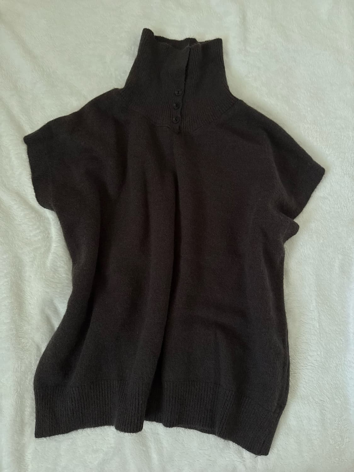 차콜 카라 니트 상품이미지2