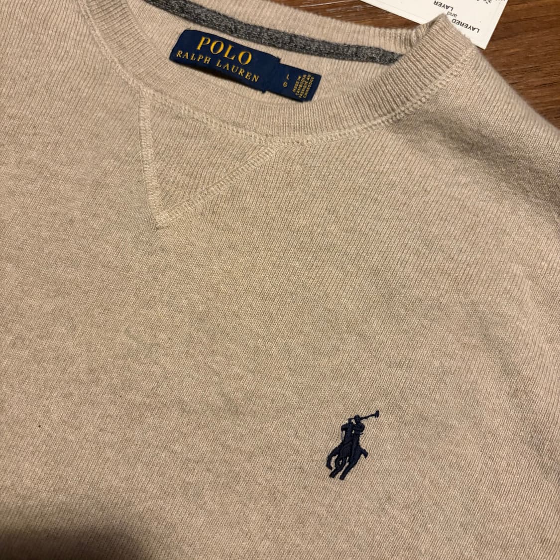 POLO RALPH LAUREN COTTON KNIT 상품이미지3