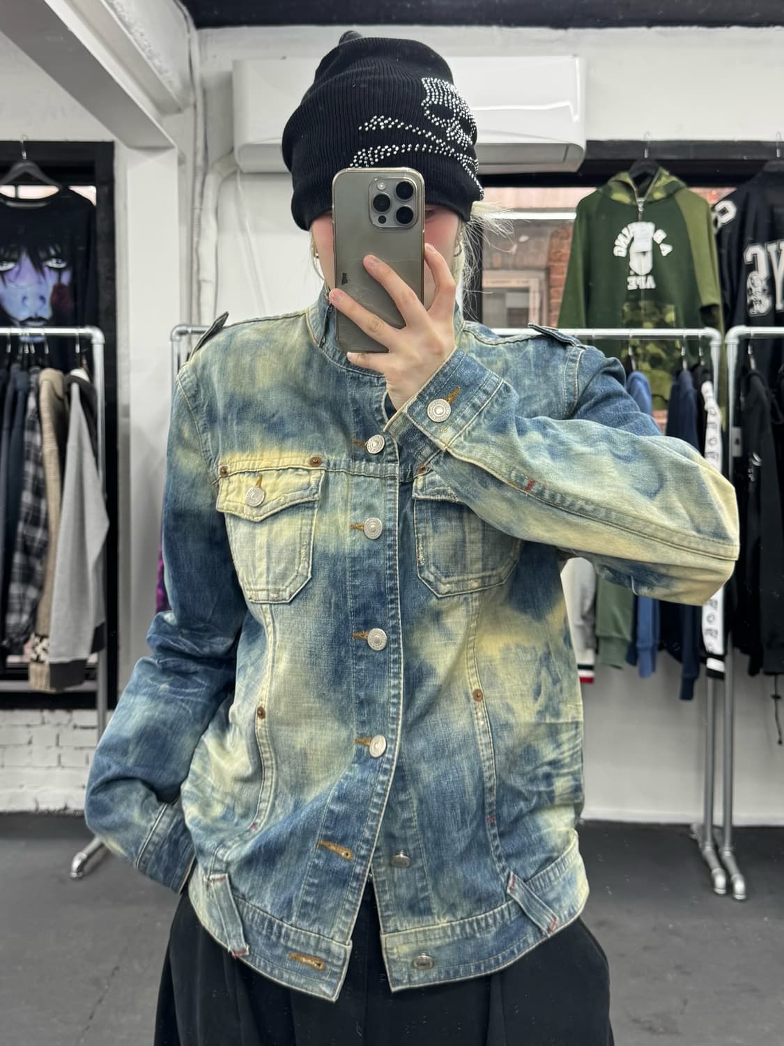 VTG 워시드 데님자켓 상품이미지3