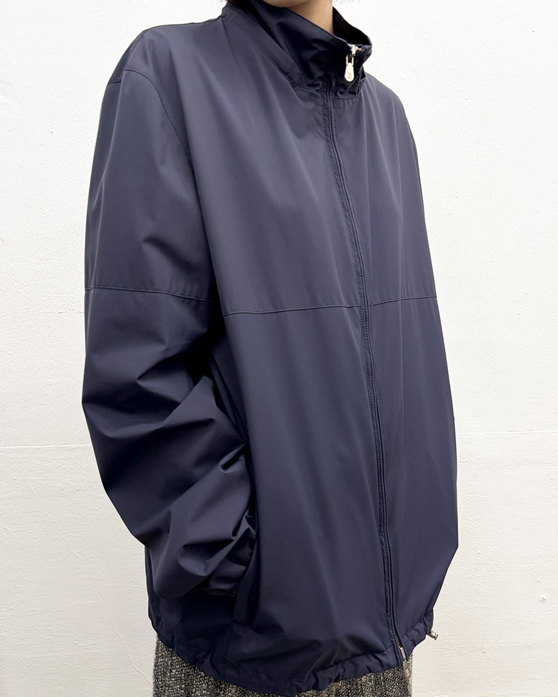 브루넬로 쿠치넬리 나일론 집업 블루종 상품이미지4