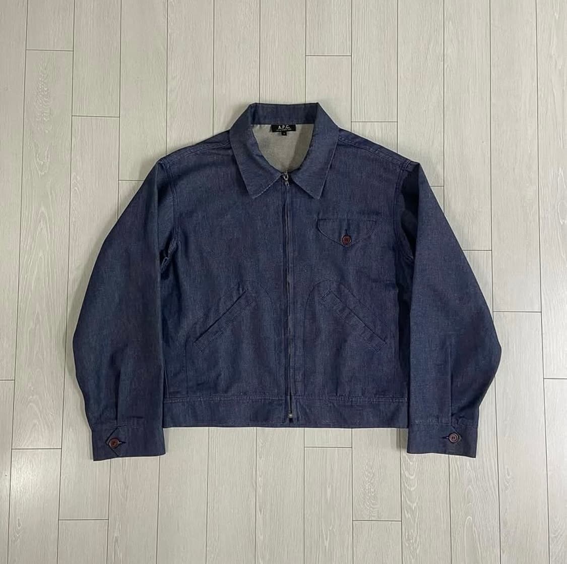 [S] 1997 A.P.C 데님 블루종 Made In France 상품이미지1