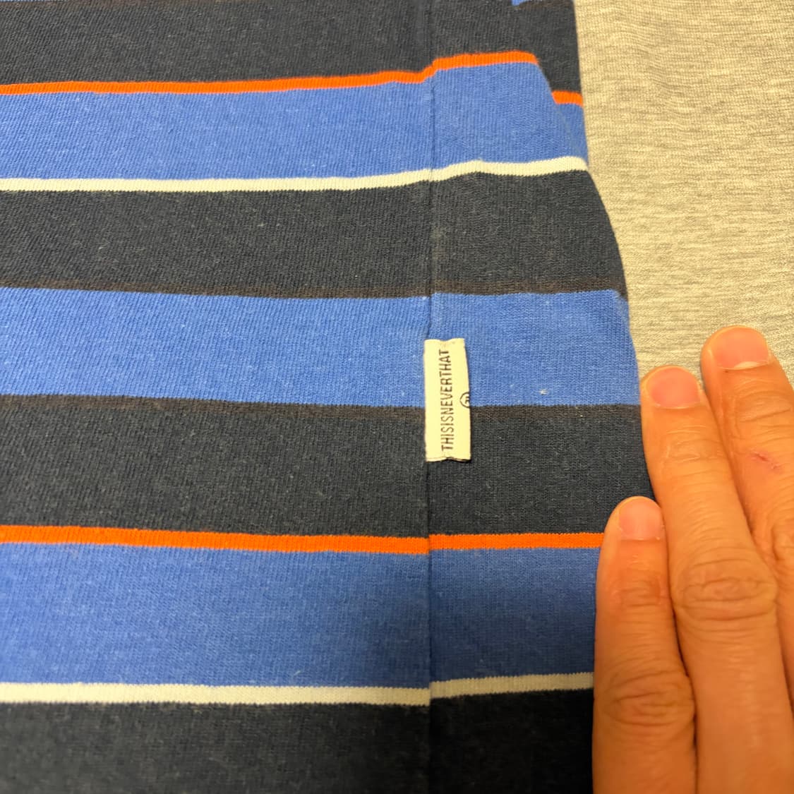 [XL] 디스이즈네버댓 스트라이프 반팔티 상품이미지5