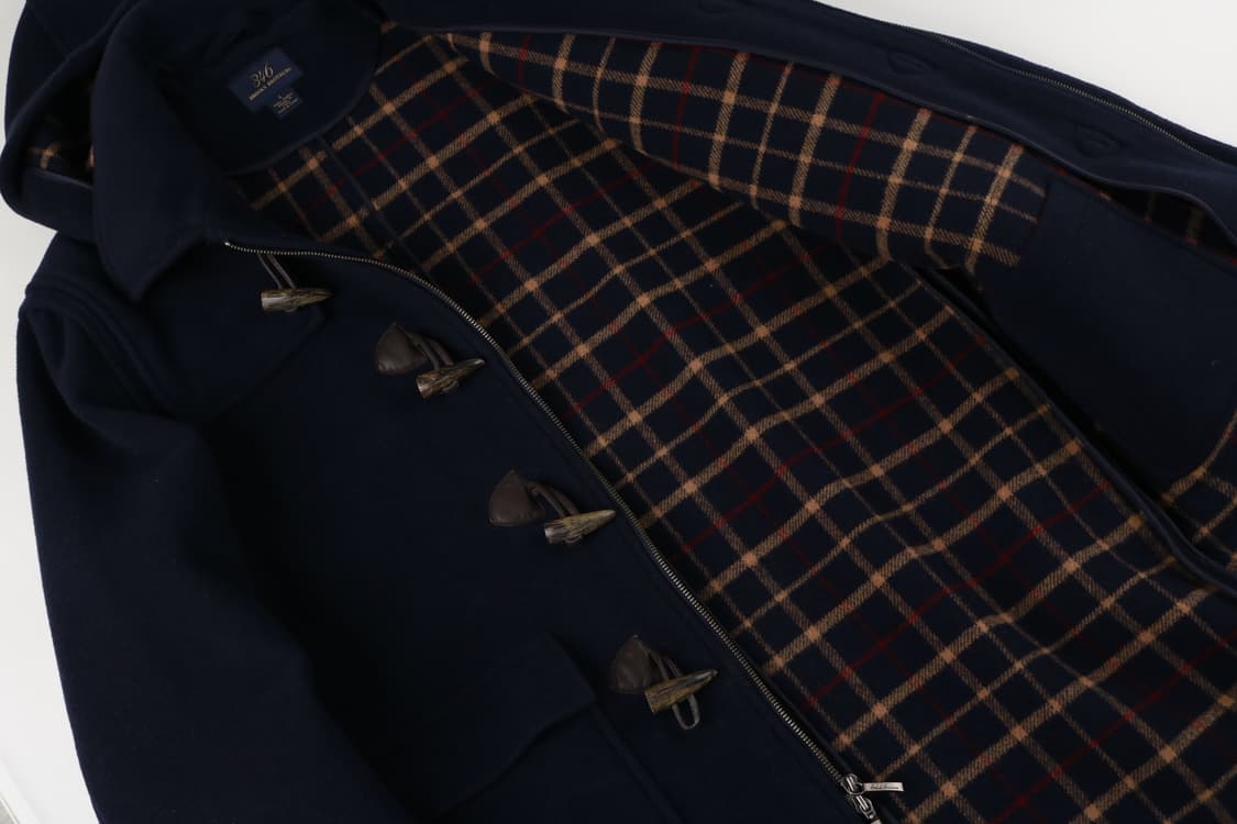 [L] 브룩스브라더스 울 더플코트 떡볶이 코트 (진네이비) 상품이미지5