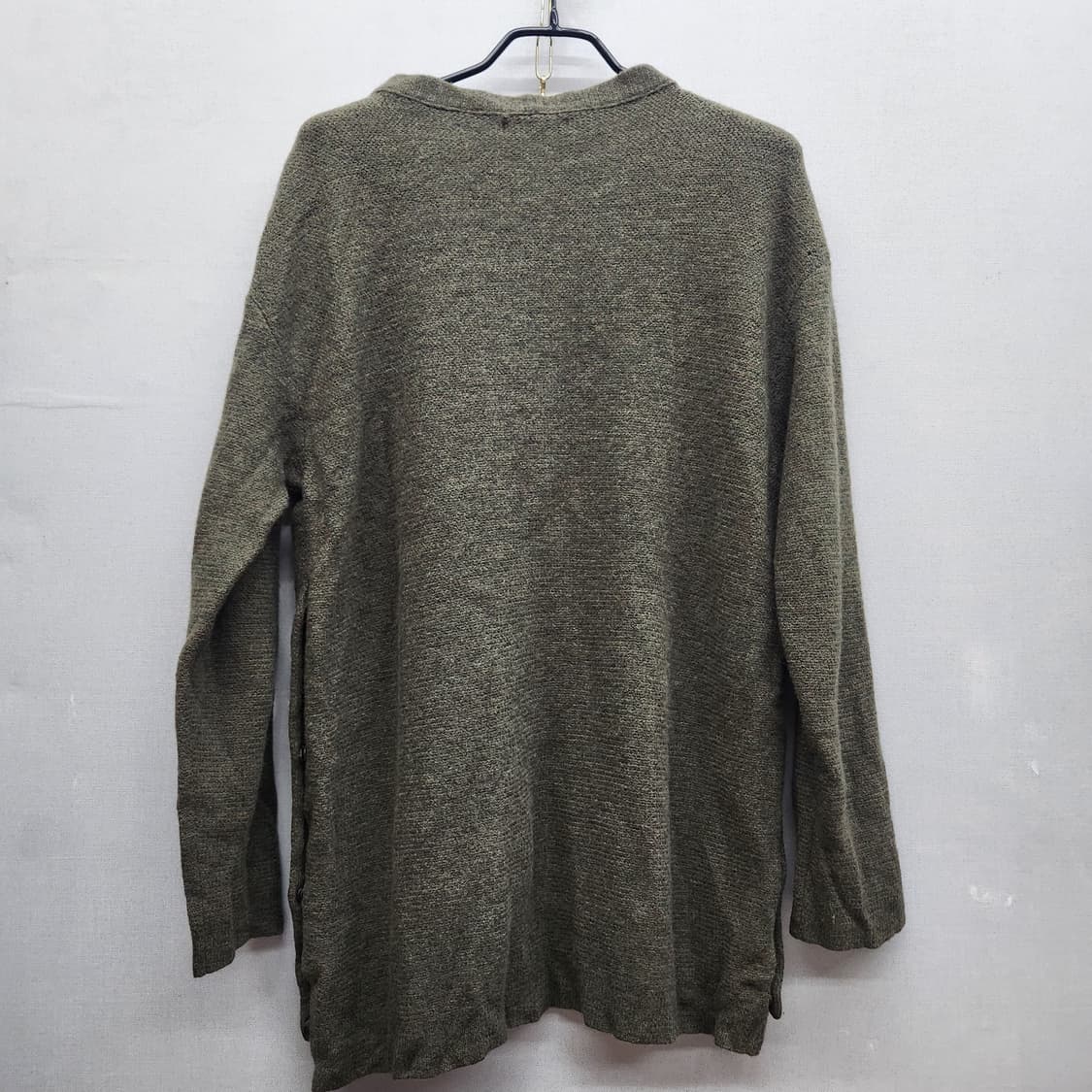 한섬 SJSJ 옆트임 똑딱이 니트 M 상품이미지4