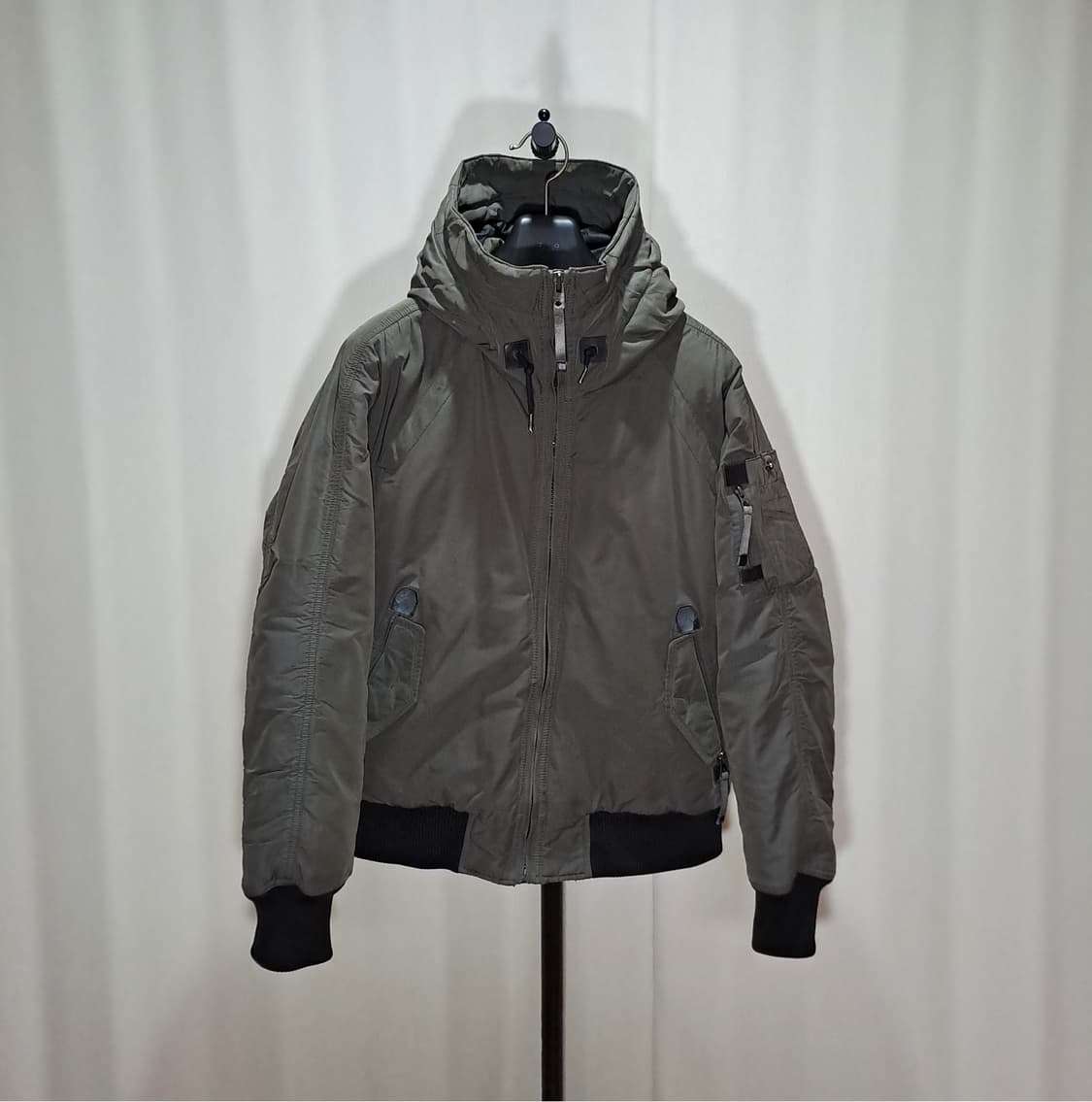 (택포) 코오롱시리즈 더바머 파카 N2B 항공자켓 B172 상품이미지1