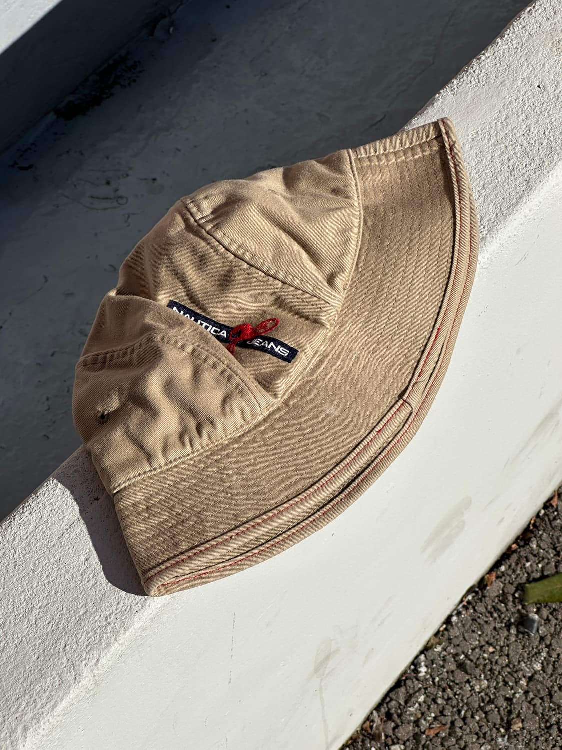 [L-XL] 노티카 진스 베이지 버킷햇 모자 빈티지 상품이미지7