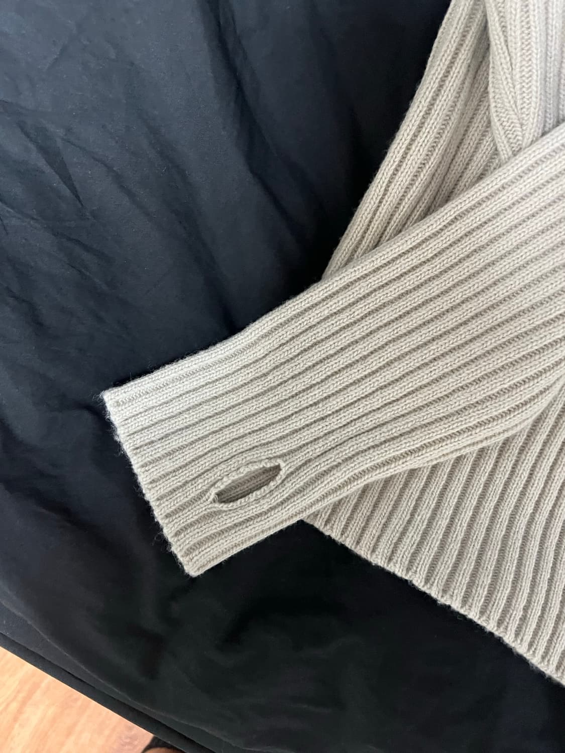 문선 Balaclava Knit Top 상품이미지5