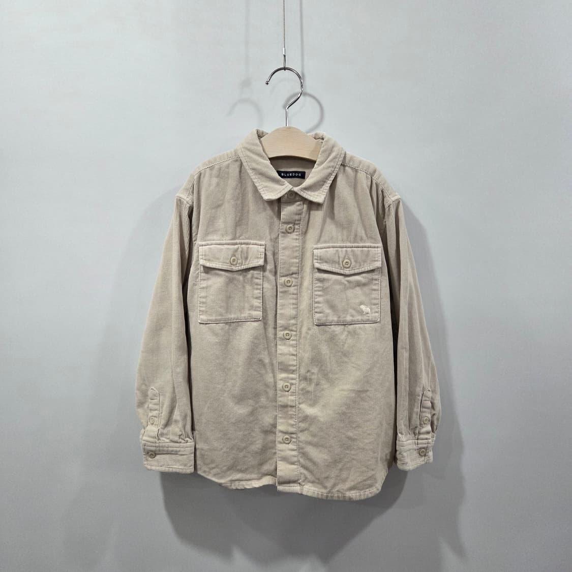 블루독 키즈 멀티포켓 코듀로이 셔츠 130 상품이미지1