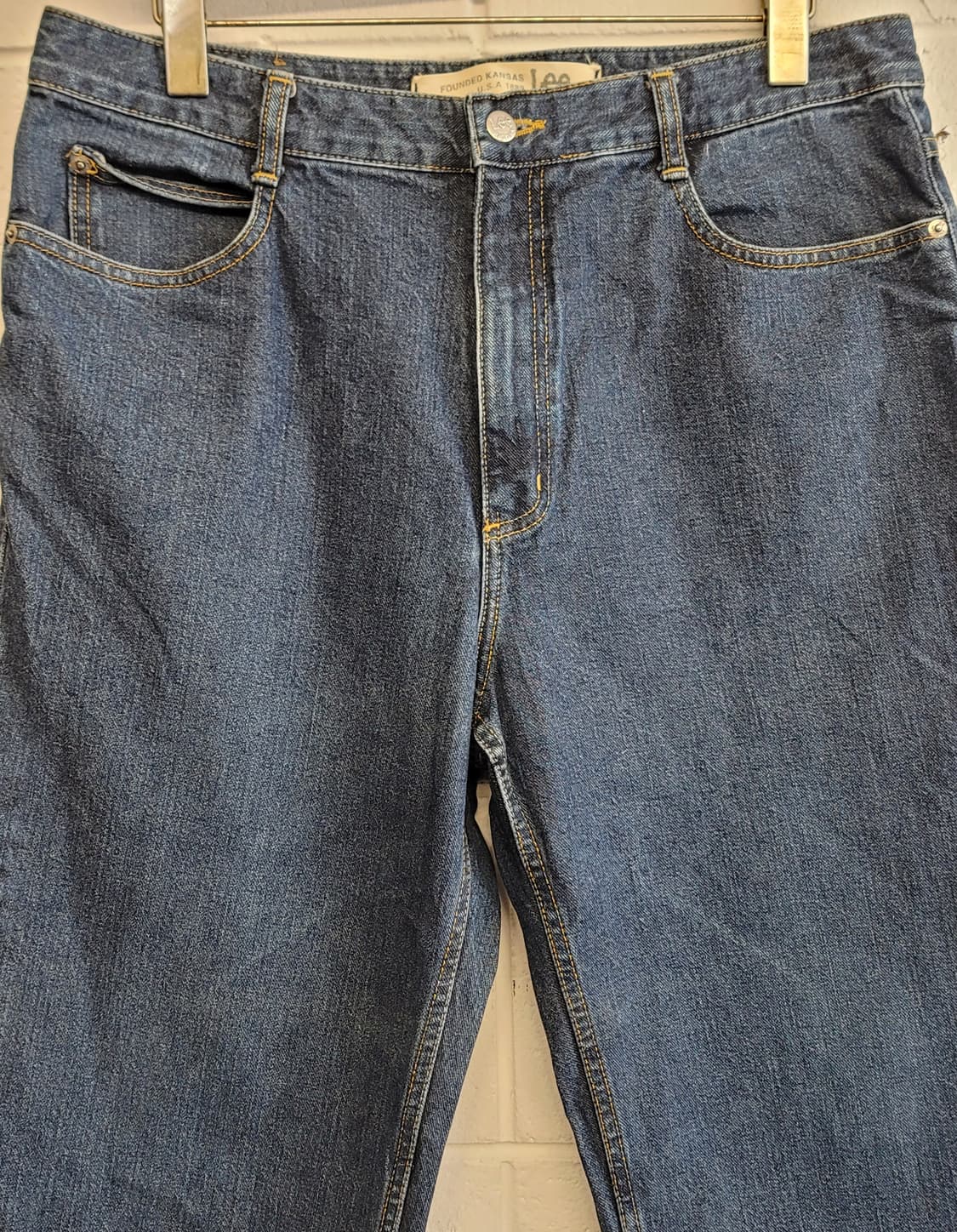 LEE 90'S(쌍방울) 레귤러핏 빈티지 데님팬츠(청바지) 판매 상품이미지3