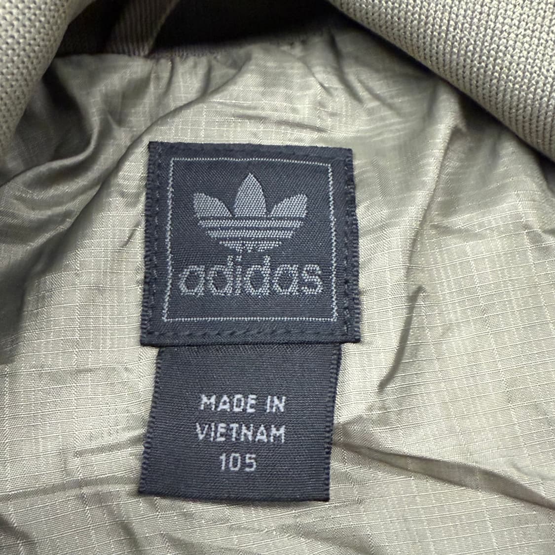 아디다스 카키 트랙탑 윈터 져지 자켓 상품이미지5