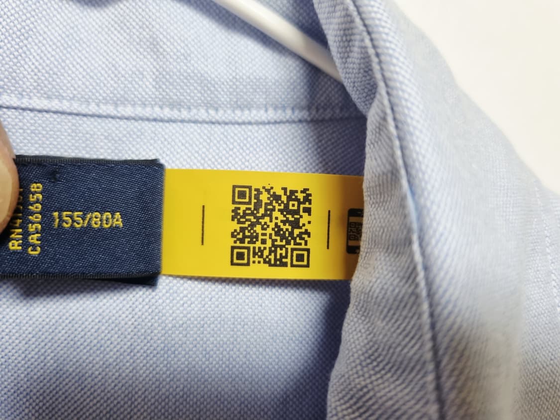 여성 상태양호 폴로 2023 QR인증 옥스퍼드 옥스포드 긴팔 남방 셔츠 상품이미지10