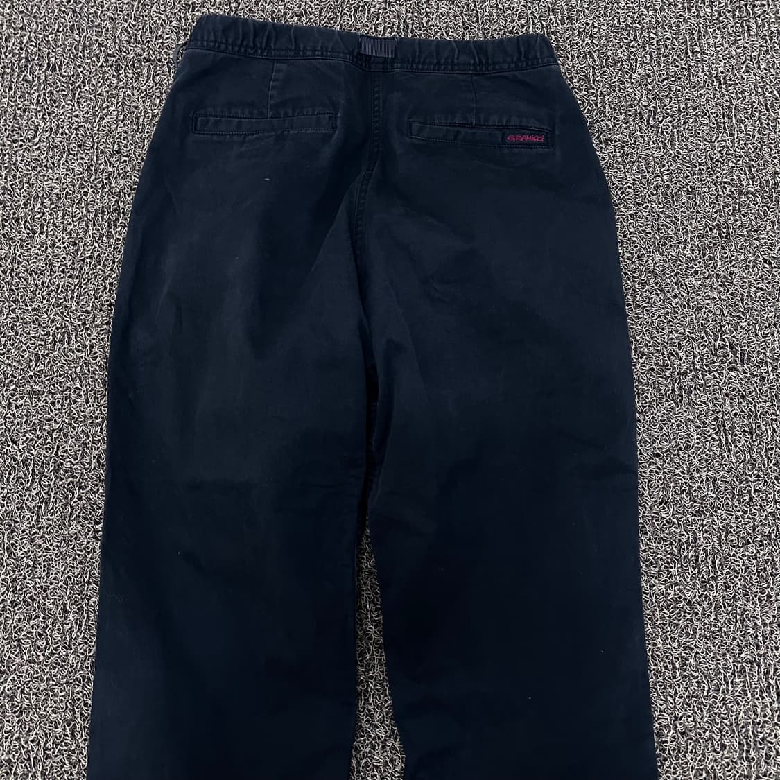 그라미치 코튼 면바지 팬츠 블랙 M 상품이미지4