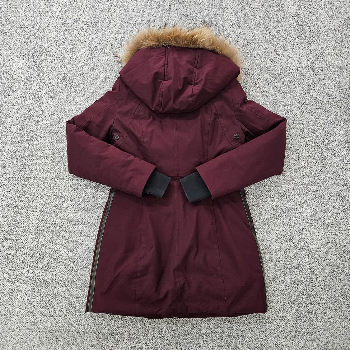 [실측확인] 루드삭 캐나다 명품 덕다운 후드 퍼 패딩1106JM2 상품이미지4