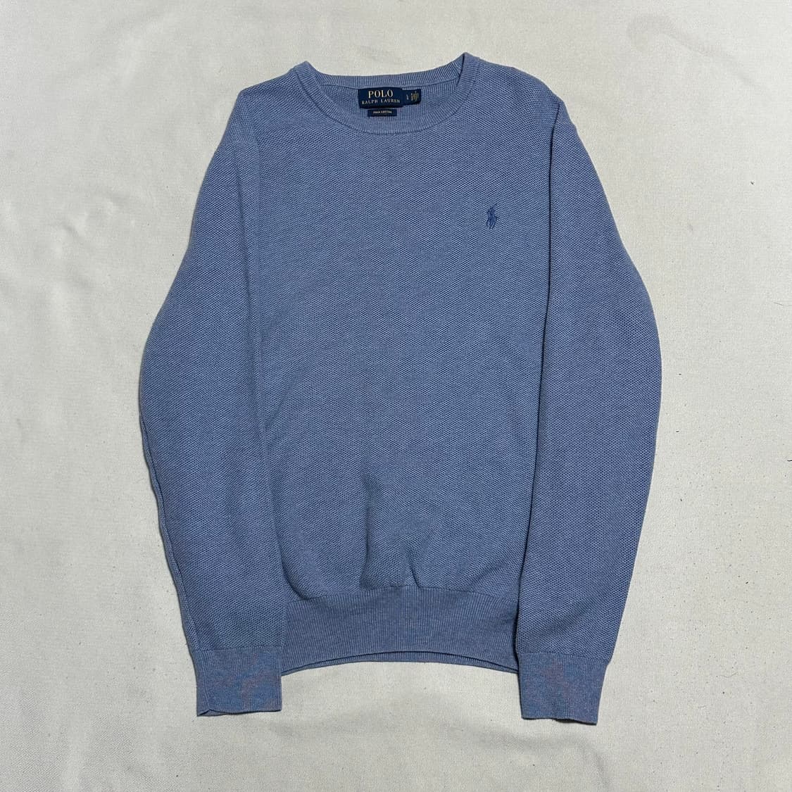 L 폴로랄프로렌 블루 포니 코튼 니트 상품이미지2