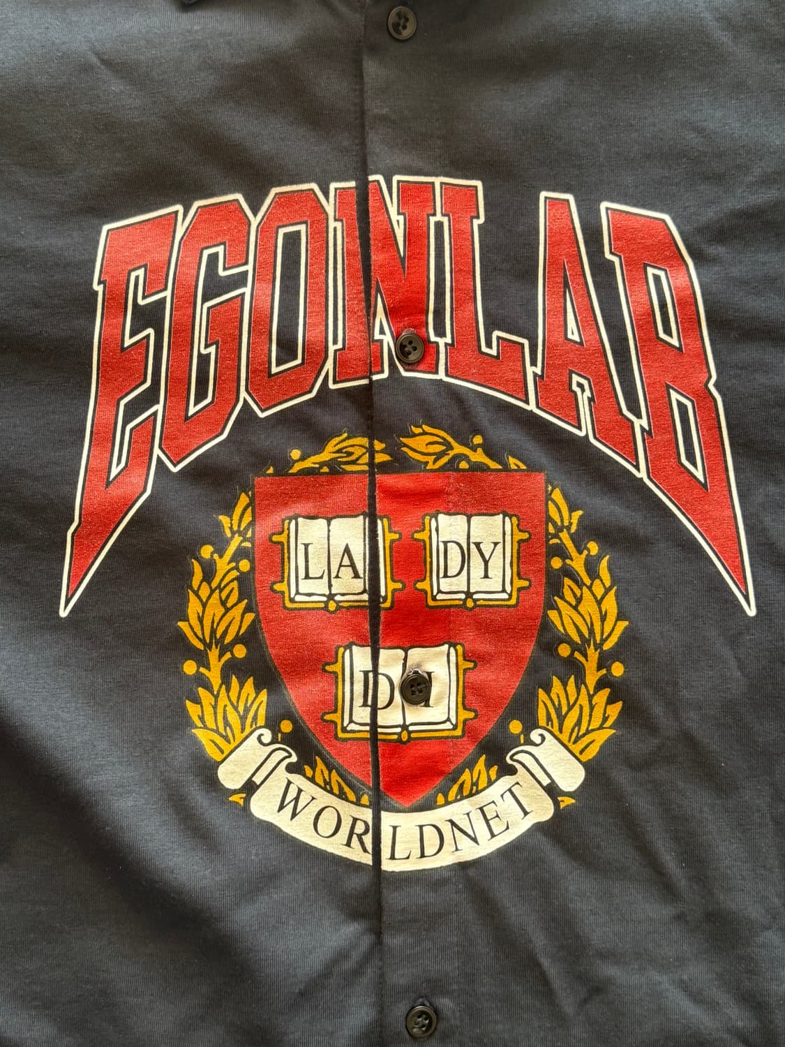 (M) 에곤랩 레이어드 셔츠 블루 상품이미지3