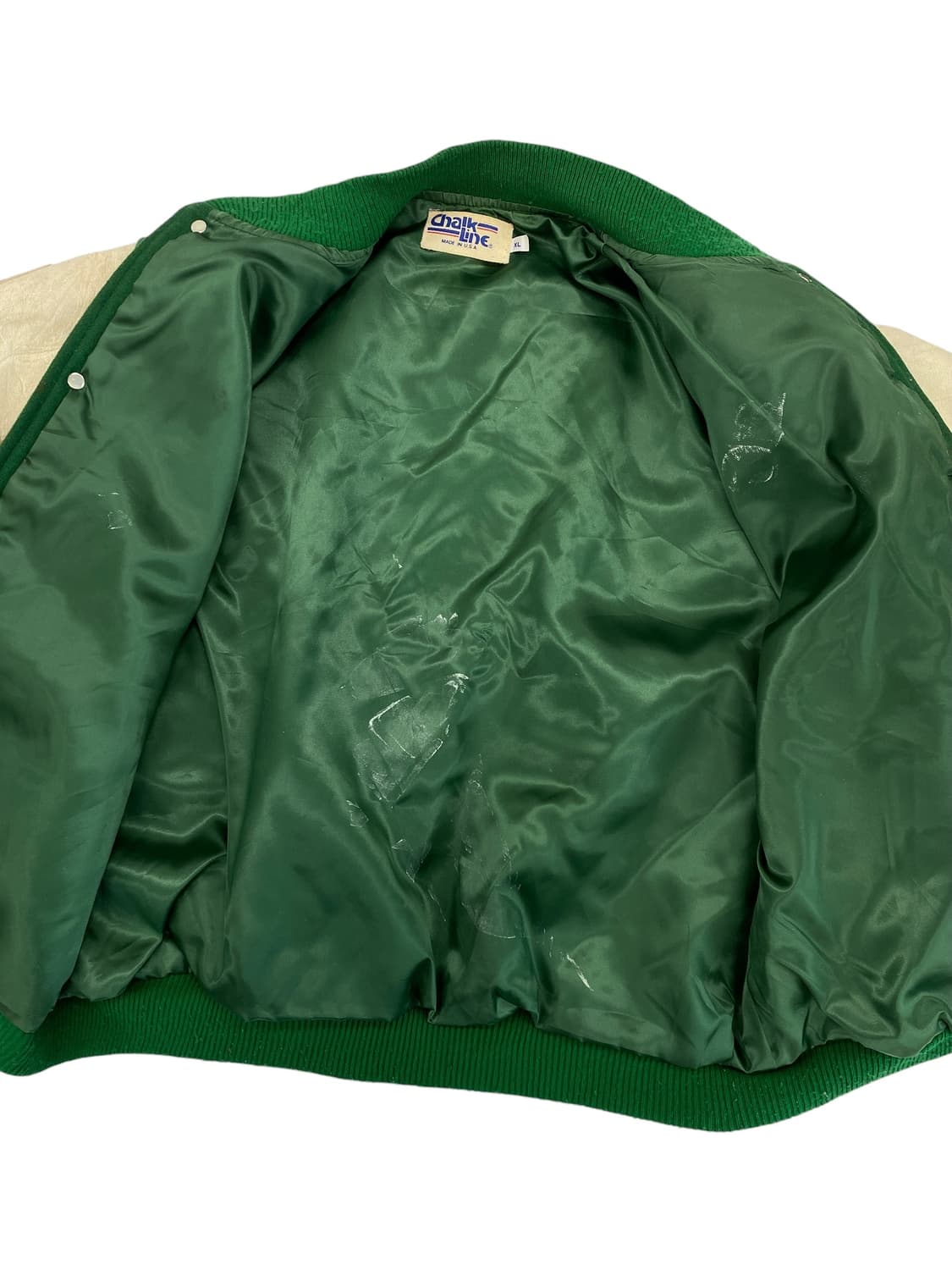 80's Chalk Line 오클랜드 A's 바시티 자켓 상품이미지8