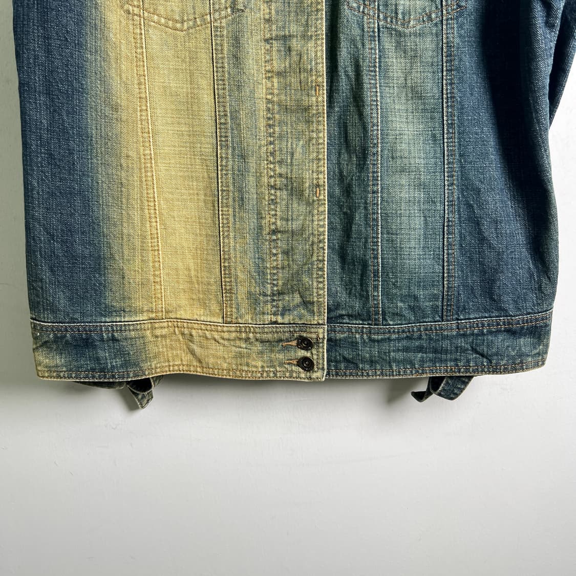 VTG 빈티지 비조 워싱 데님 자켓 2XL 상품이미지4