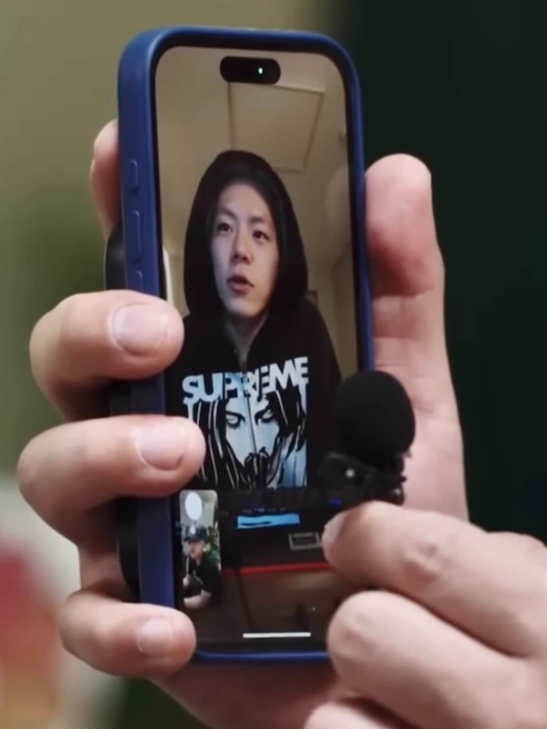 슈프림 히스테릭 글래머 후드집업m 키드밀리 착용 상품이미지1