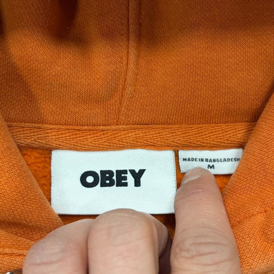 오베이 베이직 로고 후드티 v2204 상품이미지6