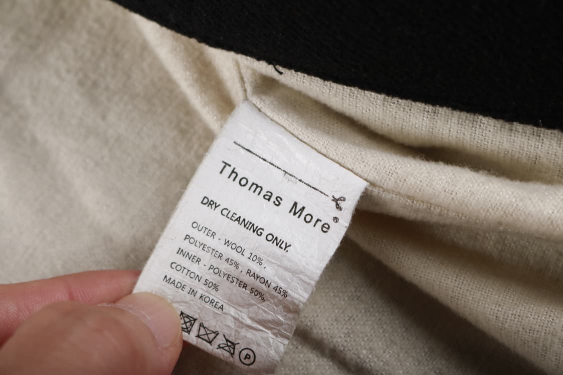 [L] 토마스모어 울자켓 (블랙) 상품이미지7