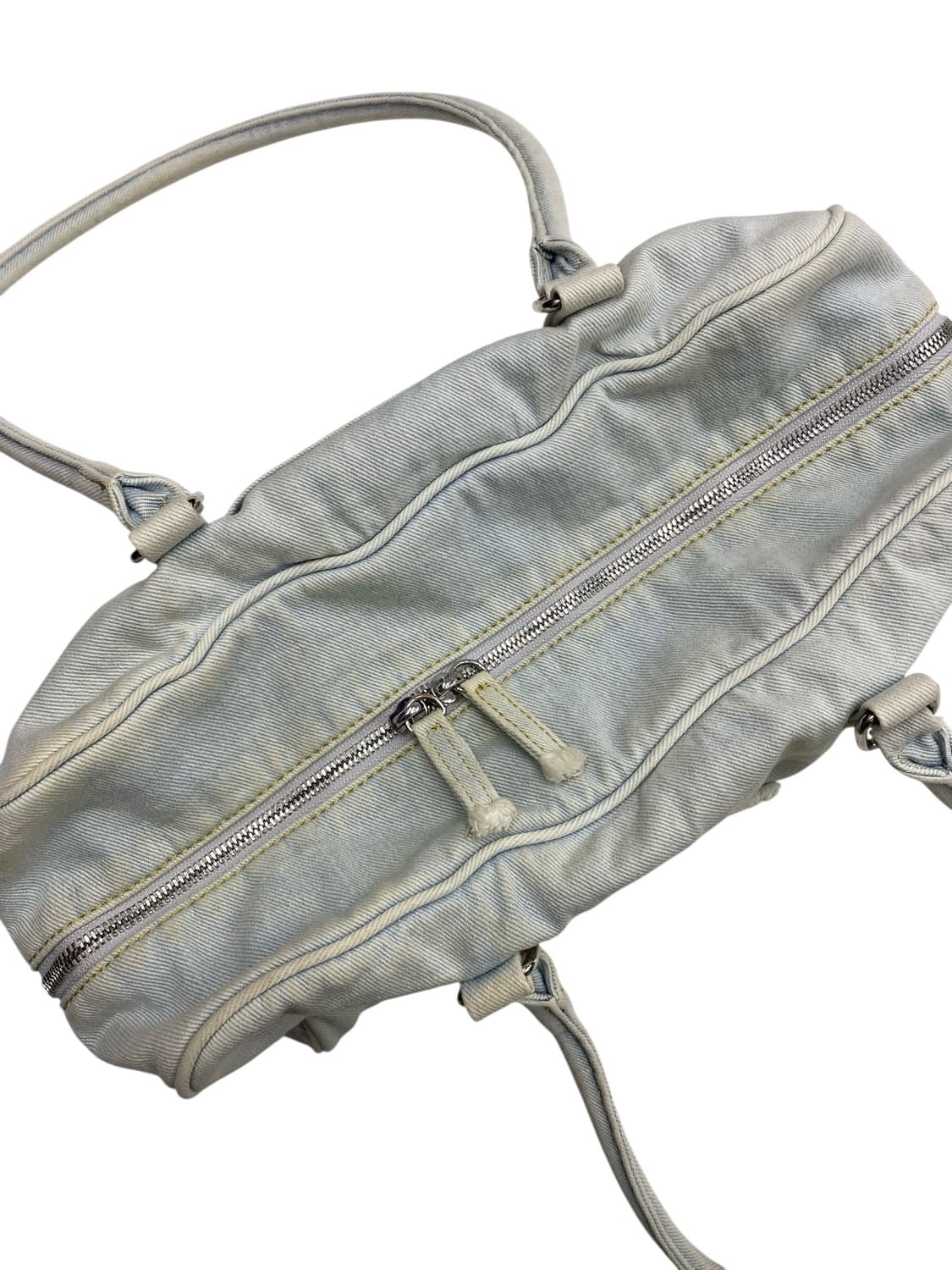 Mattin Kim 마뗑팀 데님 스포티 토드백 상품이미지3