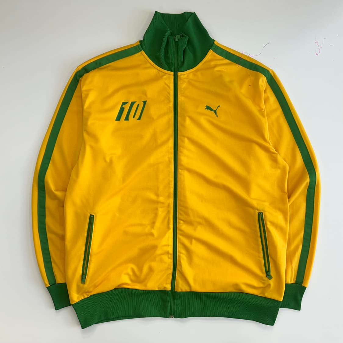 Puma 퓨마 jamach 옐로우 그린 배색 져지  상품이미지3