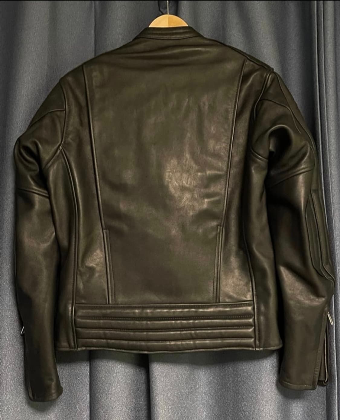 kadoya 카도야 레더 바이커 레이싱 자켓 상품이미지6