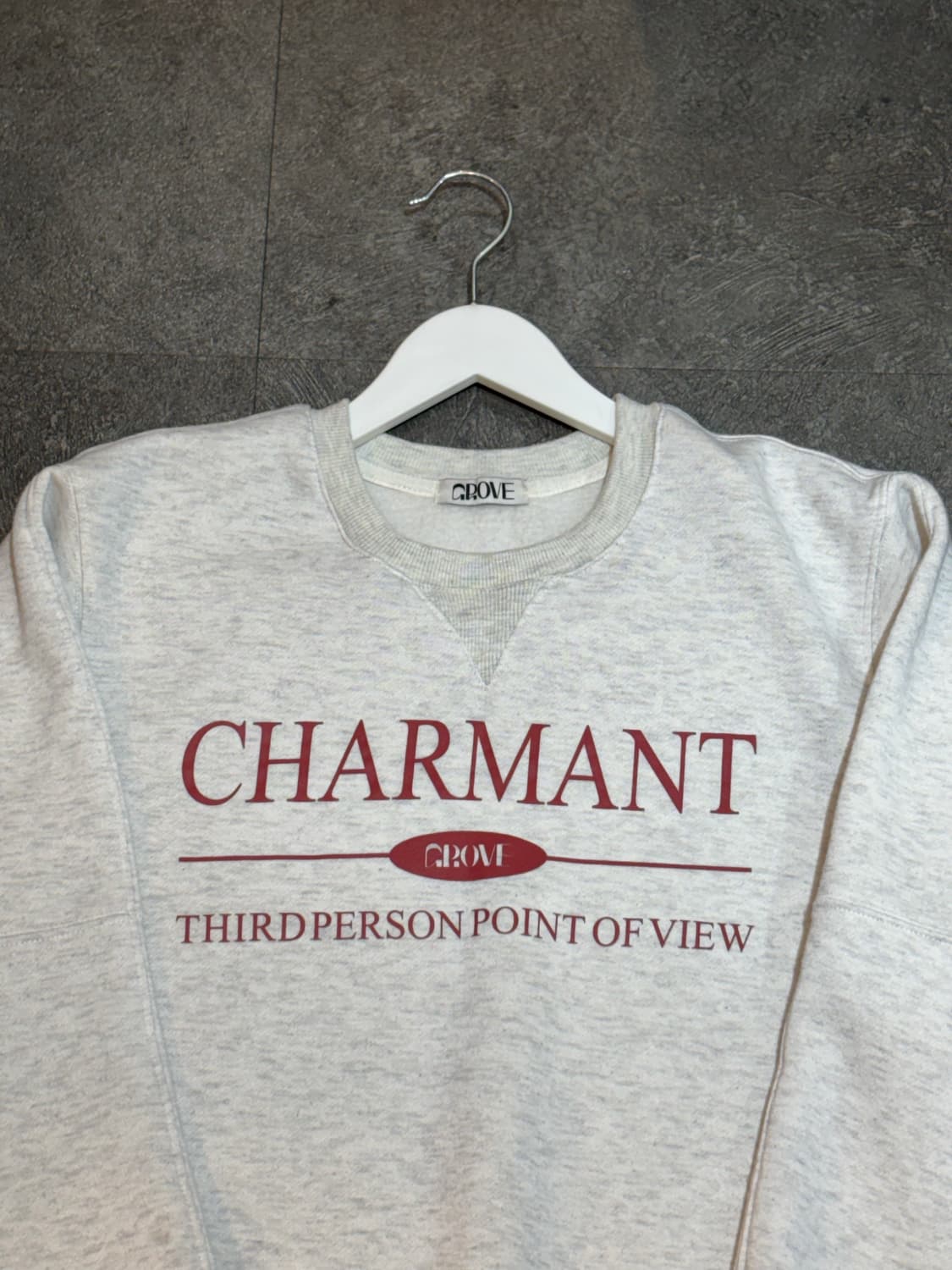 GROVE 그로브 여성 맨투맨 Free사이즈 상품이미지4