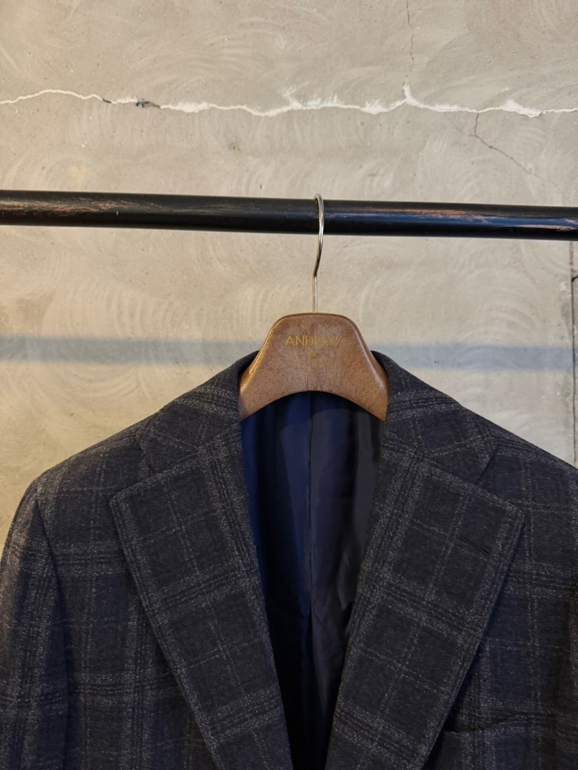 란스미어 플란넬 자켓 슬림100 상품이미지4