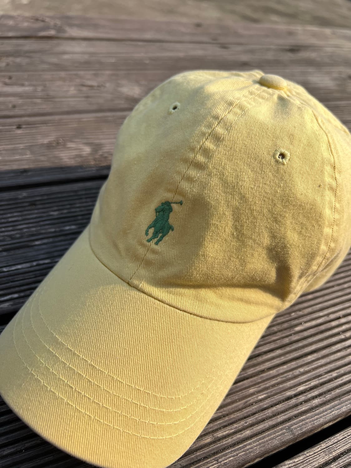 90s 폴로 랄프로렌 가죽스트랩 볼캡 상품이미지2