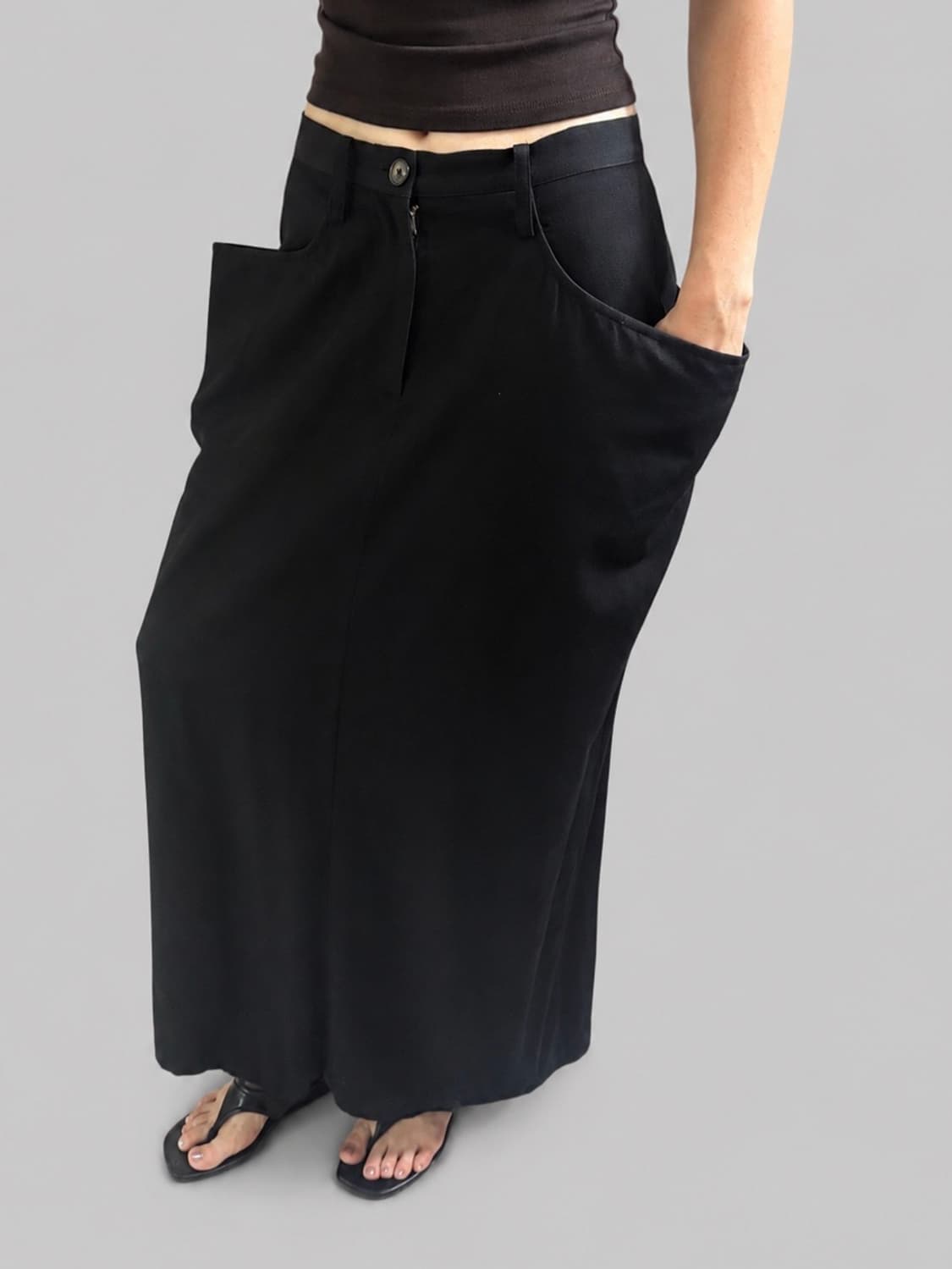 Yohji Yamamoto  롱스커트 상품이미지3
