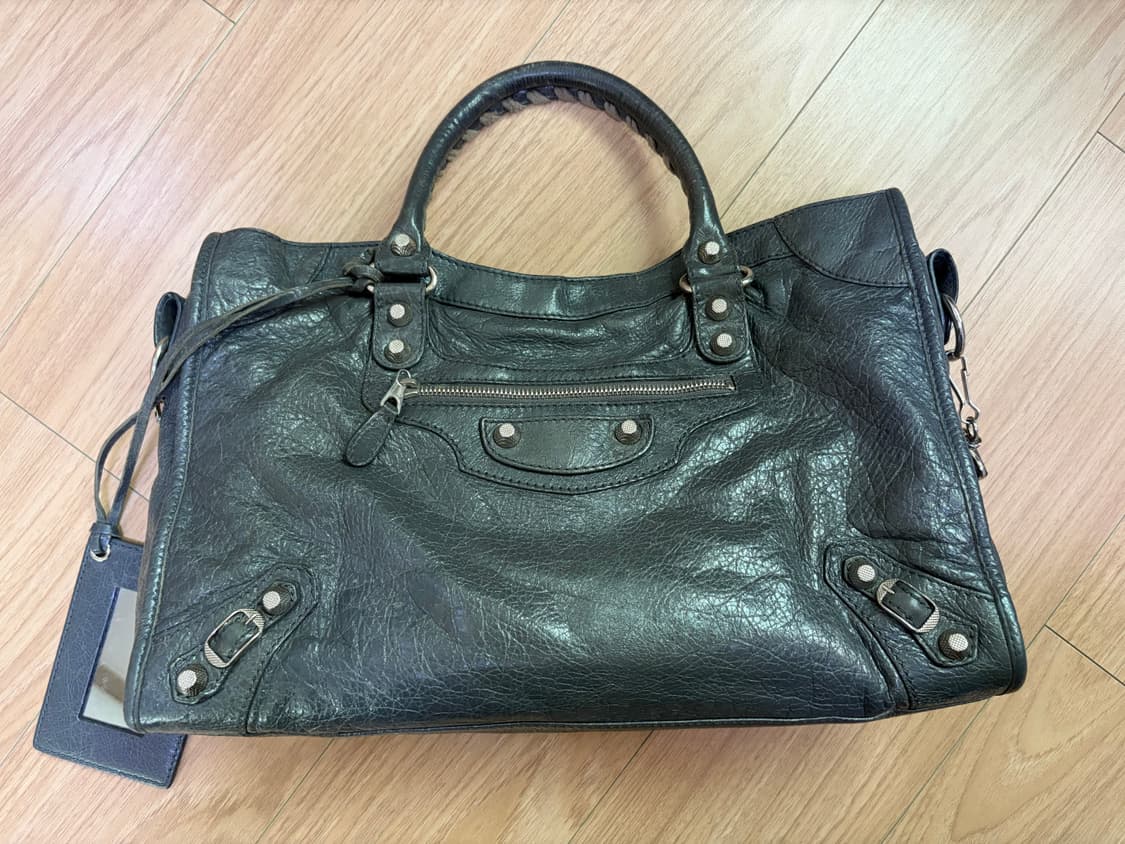 발렌시아가 모터백 그레이 미디움 상품이미지1