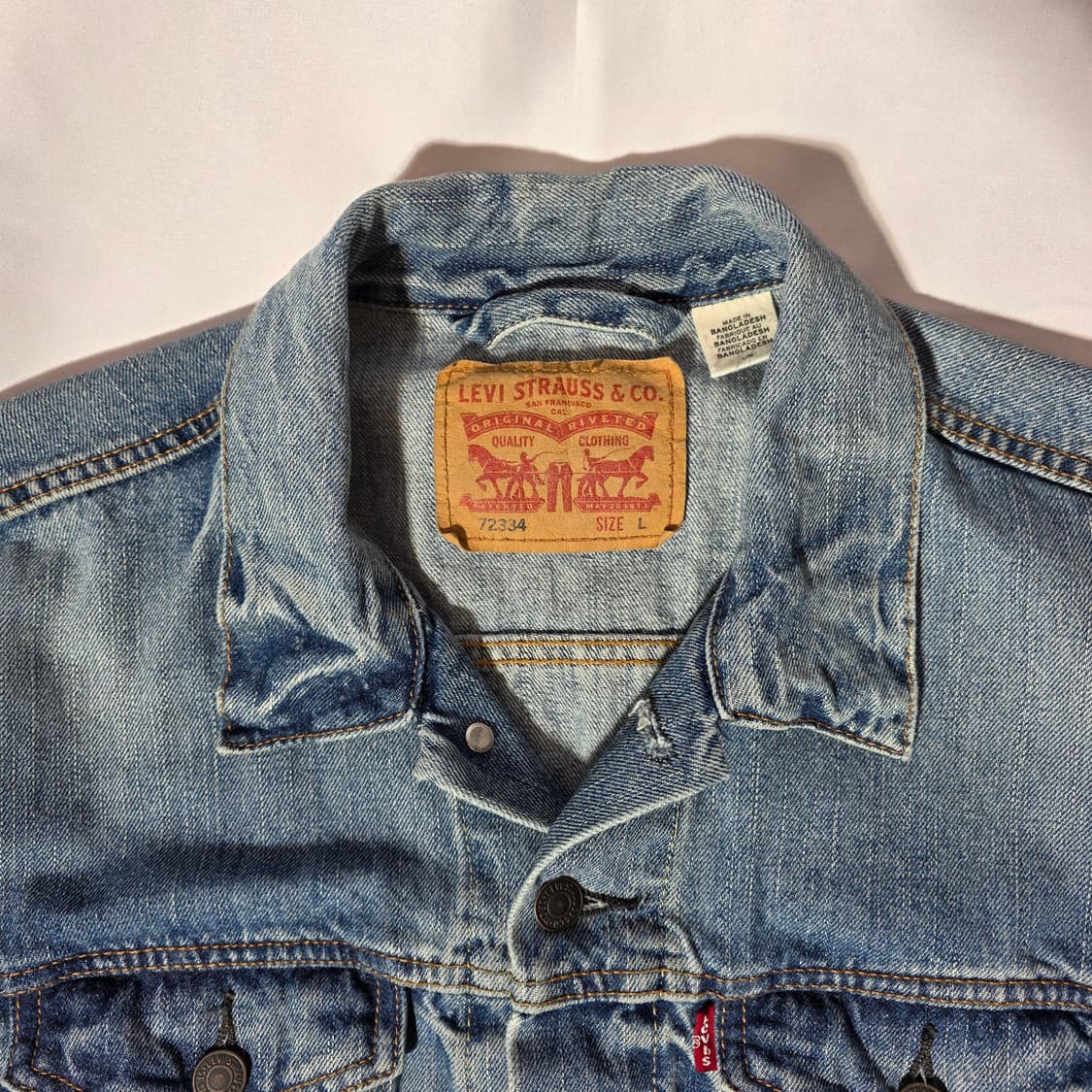 [L]리바이스 72334 트러커 데님 자켓 상품이미지2