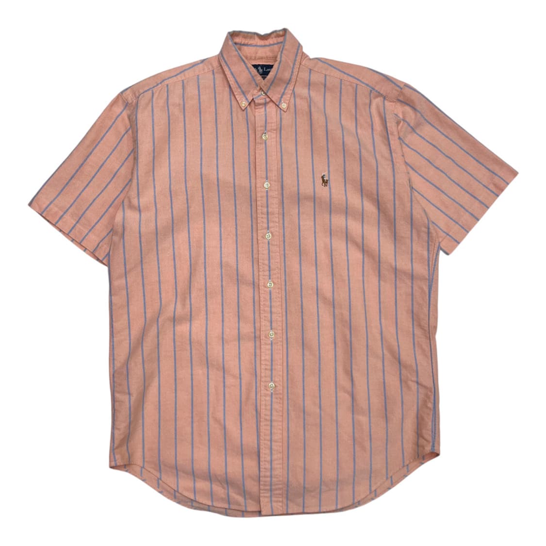 폴로 랄프로렌 옥스포드 소라 단가라 살몬 반팔 셔츠 S 상품이미지2