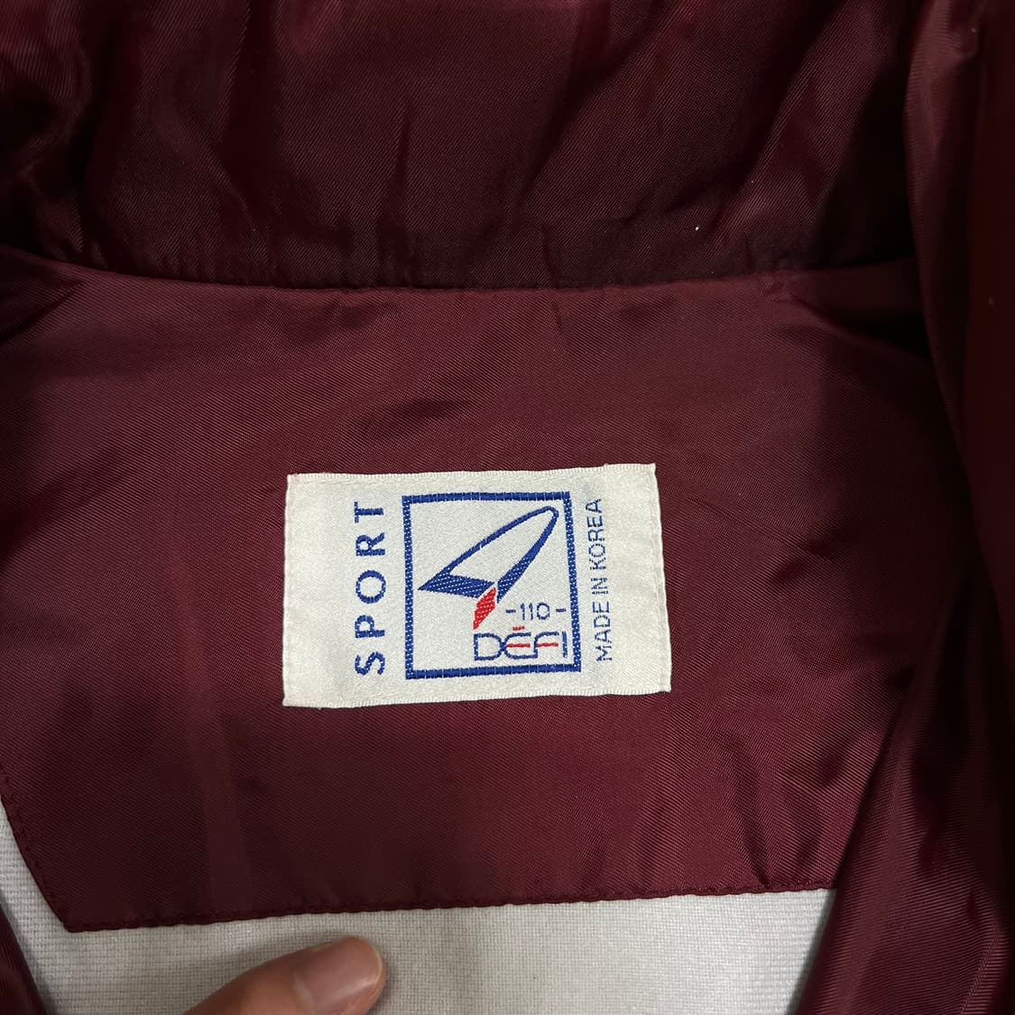 DEFI 데피 스포츠 오버사이즈 바람막이 집업자켓 2XL/110 상품이미지5
