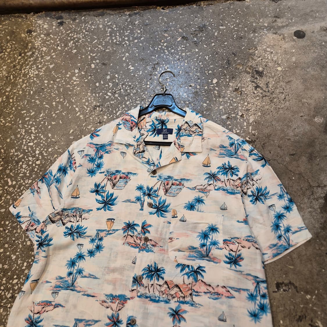 (L~XL)USA 하와이안 반팔셔츠  상품이미지6
